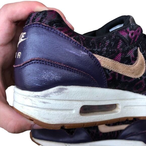 Rare 2013 Nike Air Max 1 Purple Dynasty Size 9 - Picture 7 of 16